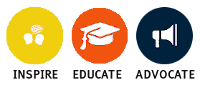 INSPIRE EDUCATE ADVOCATE